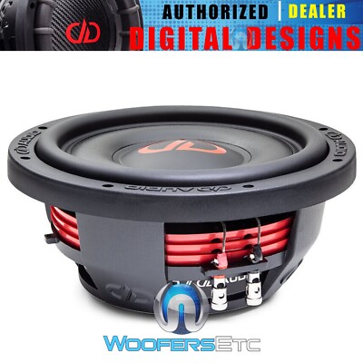 DD AUDIO SL610-D2 10'' SLIM SHALLOW 1200W DUAL 2-OHM CAR SUBWOOFER BASS SPEAKER