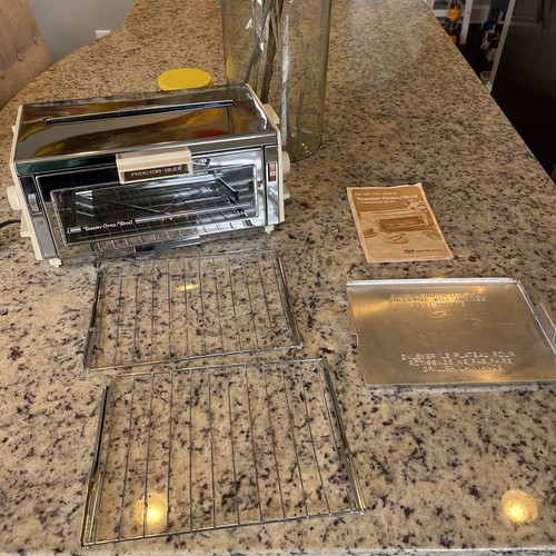 Oven Broiler White Rare Vintage Compact Proctor Silex Toaster