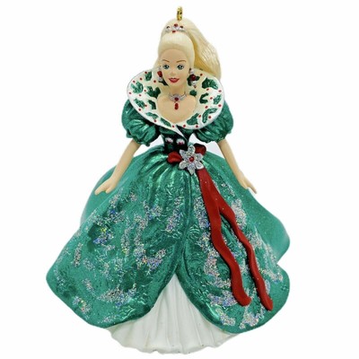 1995 hallmark holiday barbie ornament