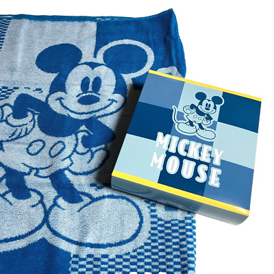 Disney x Dai-ichi Life Mickey Jacquard Bath Towel Promotional Item in Japan