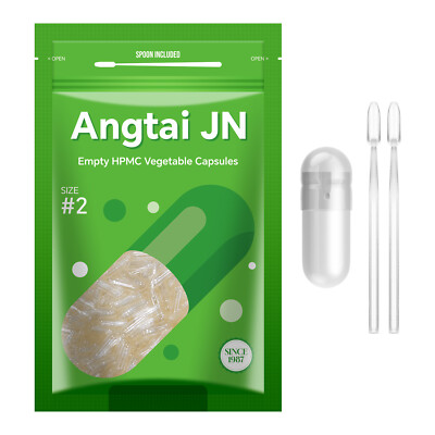 Clear Empty Vegan/Vegetable Capsules Size 000/00/0/1/2 Pill Veg Caps with Spoons
