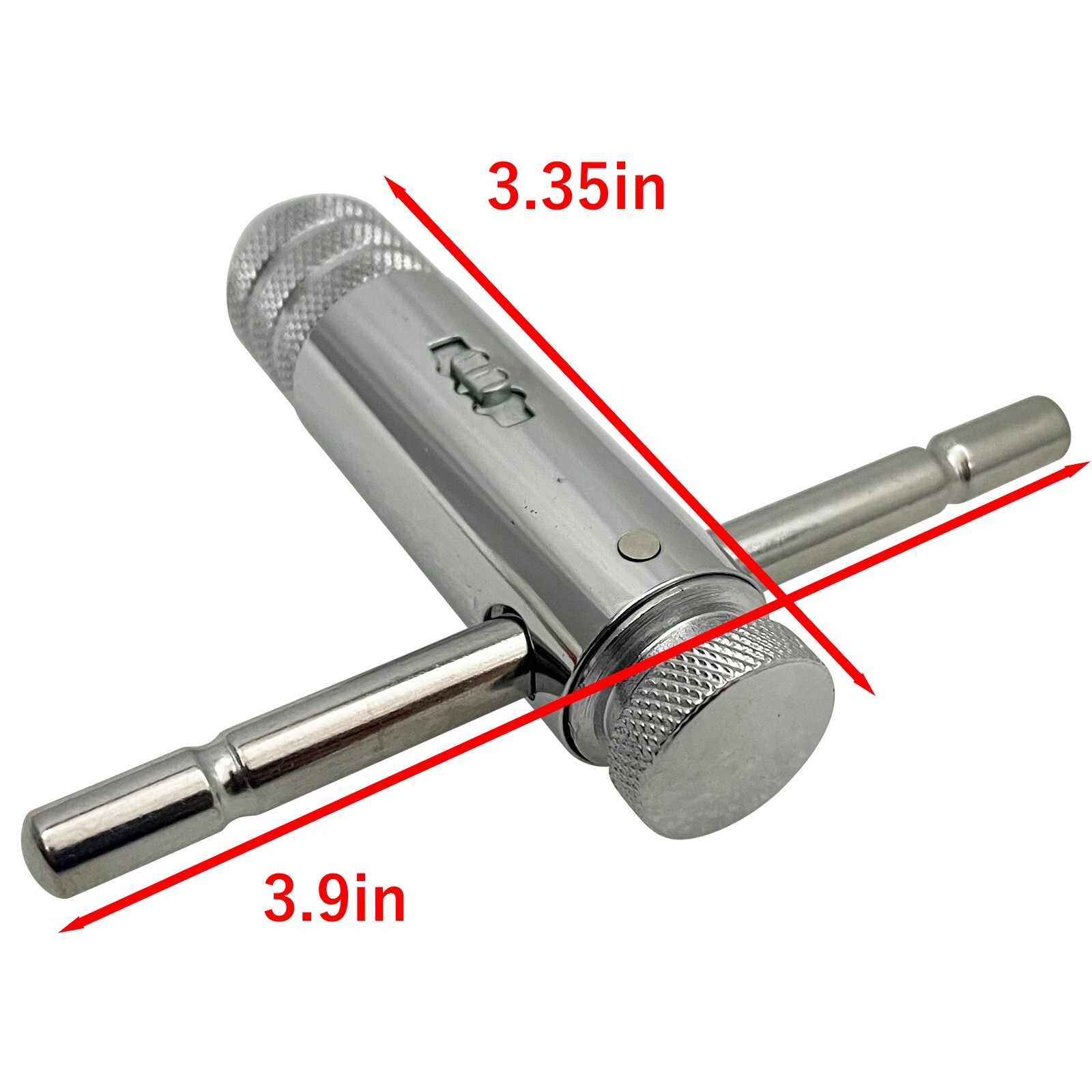 M3-M8 Adjustable T-Handle Tap Wrench M3/M4/M5/M6/M8 with Removable Booster Rod