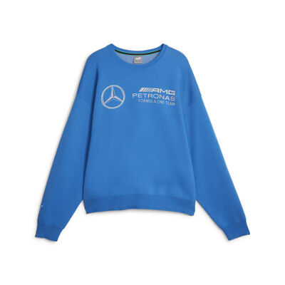 PUMA Men's Mercedes AMG-Petronas F1® Statement Knitted Motorsport Sweater Blue