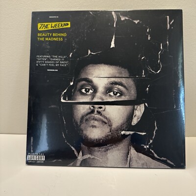 The Weeknd   Beauty Behind The Madness - 2 x LP Vinyl Records 12'' - NEW Sealed