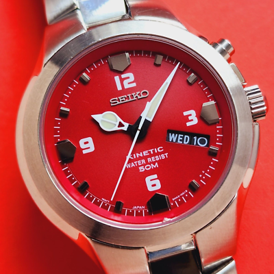 Seiko kinetic shop watch repair