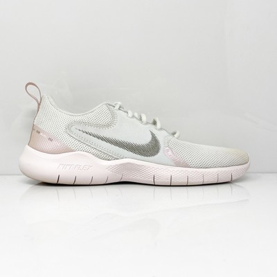 Nike Womens Flex Experience Rn 10 CI9964-003 Белые кроссовки для бега, размер 8, Белый, Flex Experience Rn 10