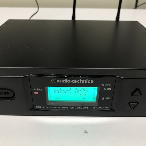 AUDIO-TECHNICA ATW-R3100bD UHF Synthesized Diversity Receiver 655-680 MHz