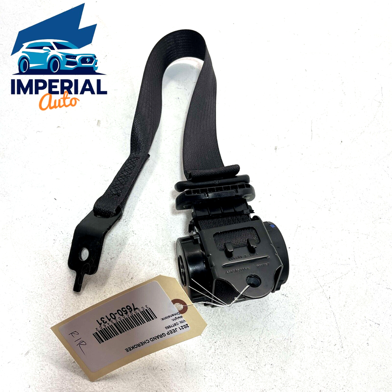Used 2019-2021 Jeep Grand Cherokee Rear Right Side Second 2ND Row Seat Belt OEM