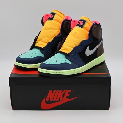 555088-201 Nike Air Jordan 1 High OG Baroque Brown Tokyo Bio Hack (Men's)