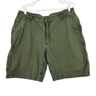 Carhartt Relaxed Fit Tacoma Ripstop Shorts Green size 38 100240