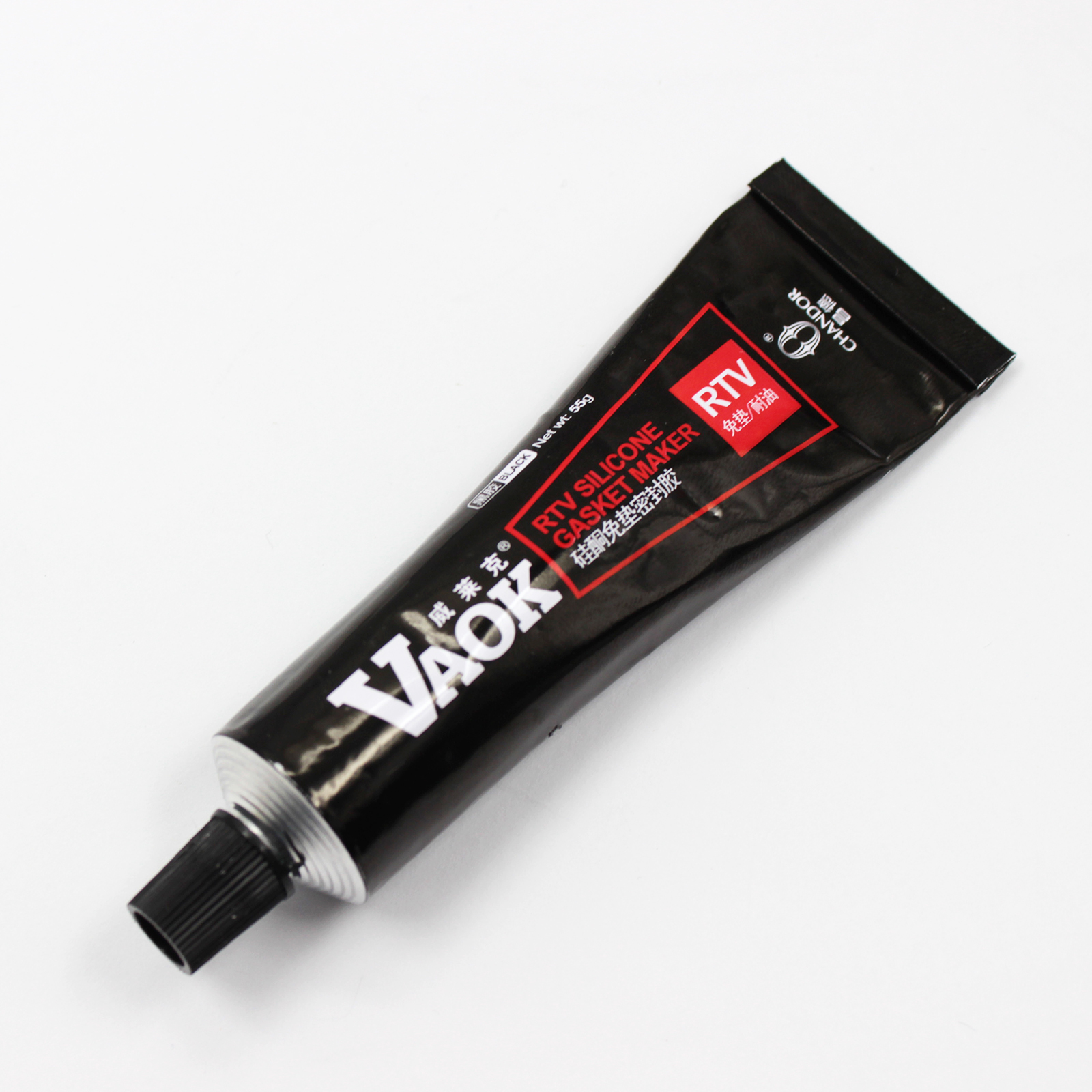 2x New Black 55G RTV Silicone Engine Gasket Maker Exhaust Sealant