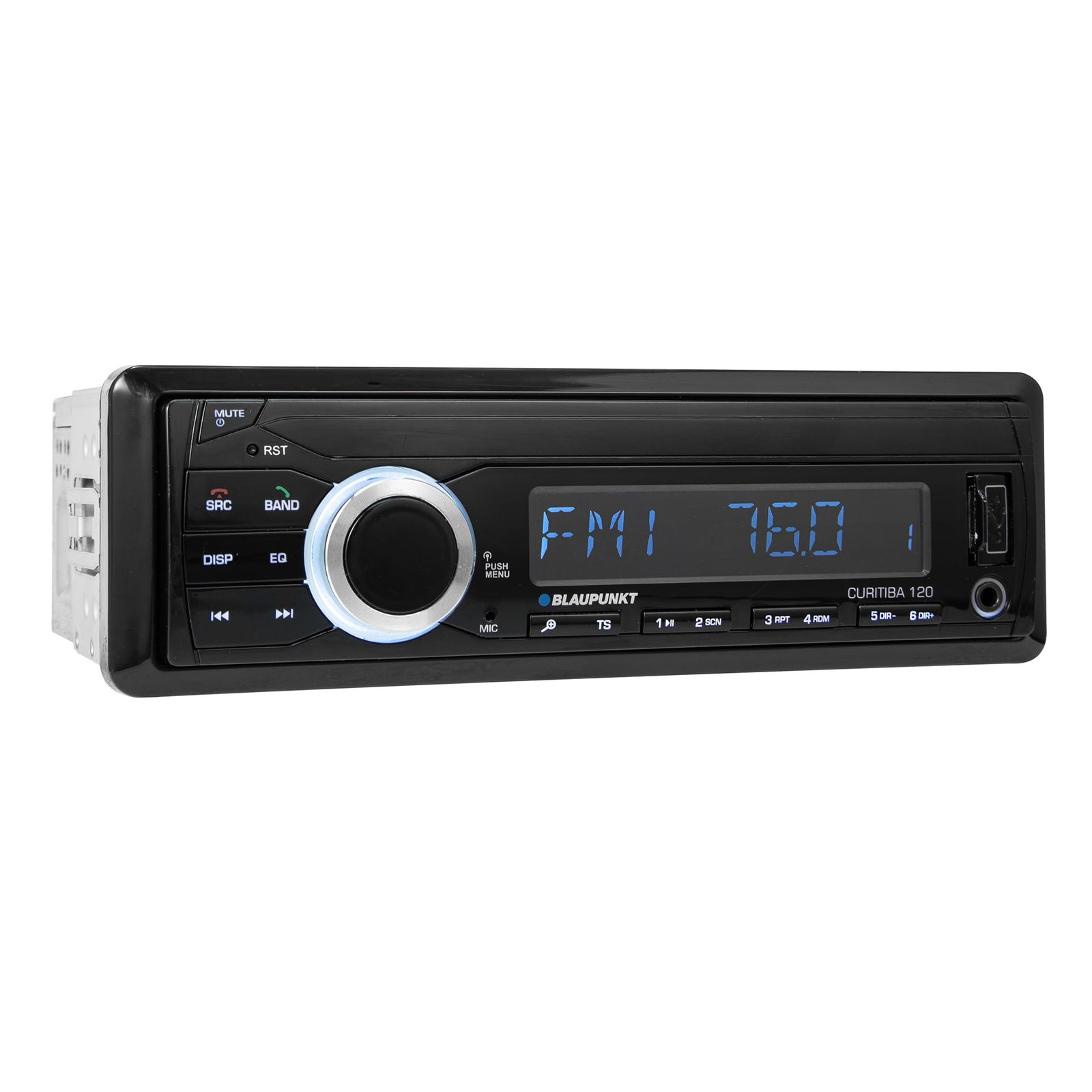 BLAUPUNKT CURITIBA120 1-DIN Slot Car Audio Amp Radio Mechless, Low Power, Fixed