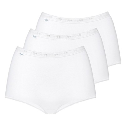 Sloggi Women's Maxi Briefs in Pack - Basic+, Value Pack, Plain