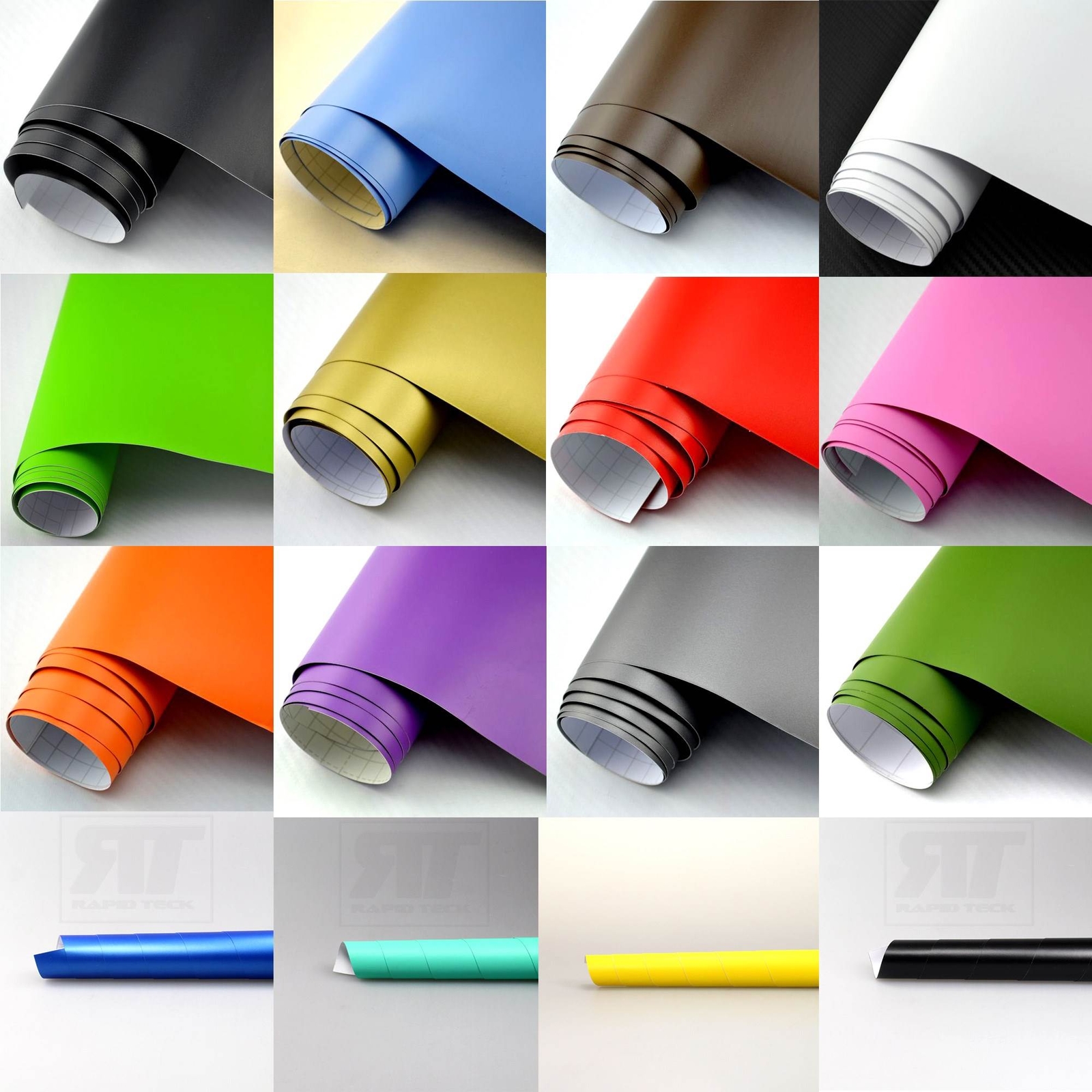 7,99€/m² Autofolie Matt 152cm Breit BLASENFREI selbstklebend Klebe