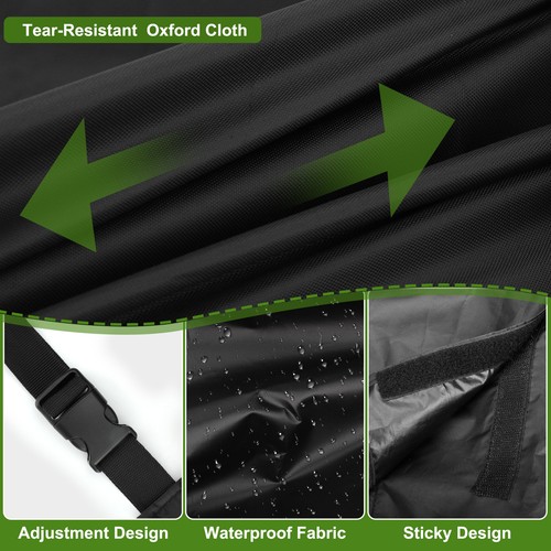 Heavy Duty Universal Generator Cover 210D Waterproof 20*20*26" For 5000-10000W