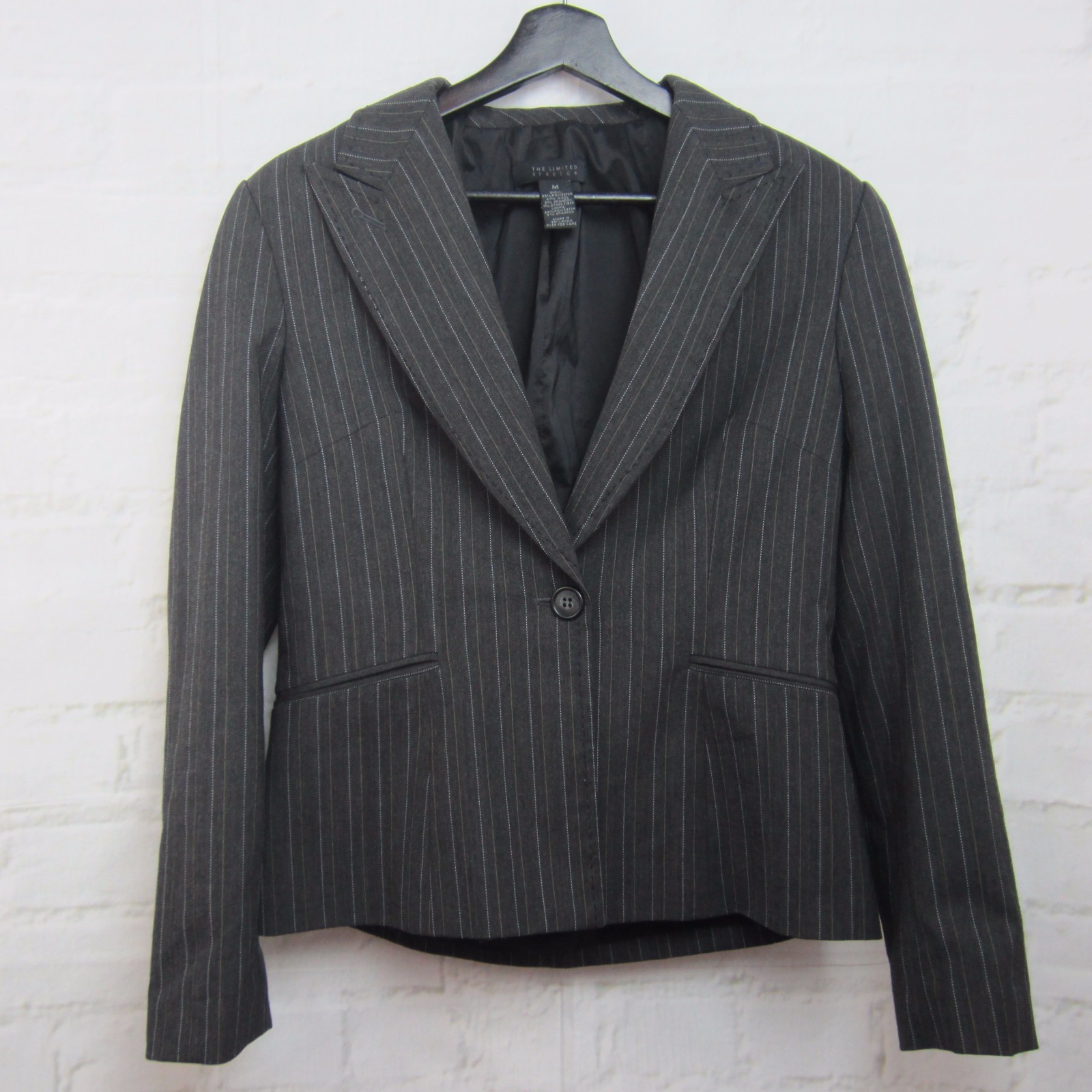 ★SCULPTOR★ Tailored Belted Blazer Black Pin Stripe SC24A11 Arlo Belted Blazer – VICI