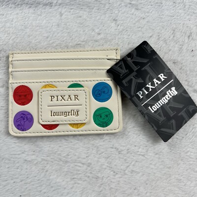 Loungefly Pixar Inside Out Mixed Feelings Card Holder Wallet New Dots Circles