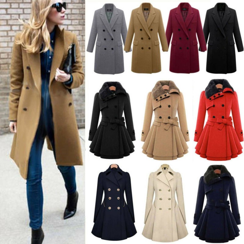 formal long coats for ladies