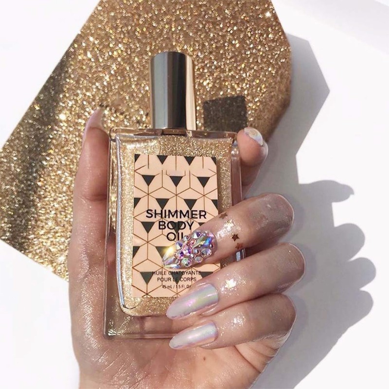 Liquid Gold Shimmer Oil Ultra Smooth Illuminating Glow 45ml