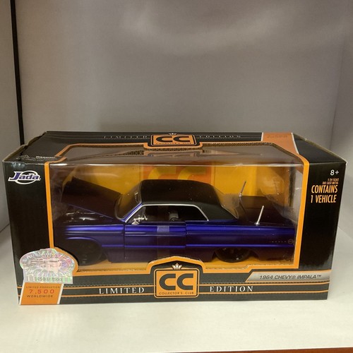 jada toys cc 1/24, 1964 Impala Lowrider, Purple, Limited jada toys cc 1/24, 1964 Impala Lowrider, Purple, Limited