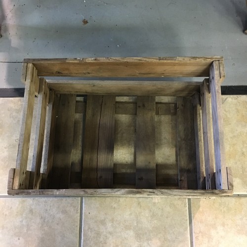 Vintage Antique Style German Beer Wine Crate Box Wein Schenkt Antique Style