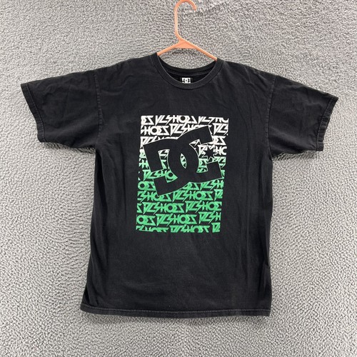 00s DC SHOES vtg tシャツ old skate オールドスケート DC SHOES Vintage T Shirt Large (Neon and monochrome