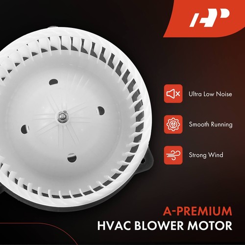 Front HVAC Blower Motor w/ Fan Cage& Resistor Kits for Toyota Tundra 2000-2006