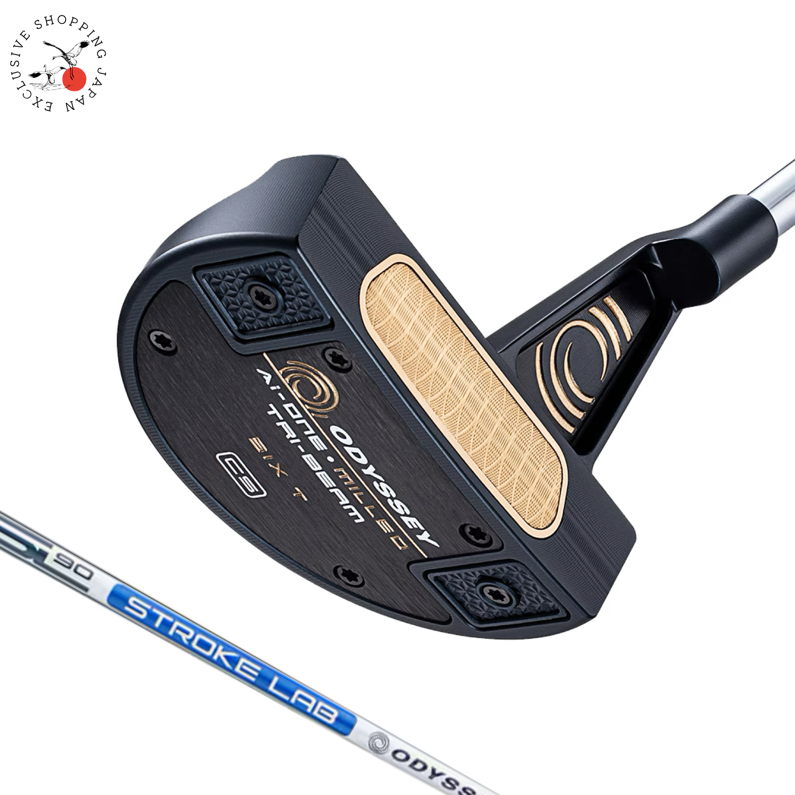 Ai-ONE MILLED TRI-BEAM SIX Tパター | Odyssey Putters