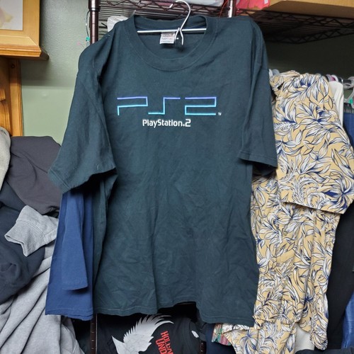 Vintage Y2k Playstation 2 EB Games Promo Shirt Mens XL Vintage Y2k Playstation 2 EB Games Promo Shirt Mens XL