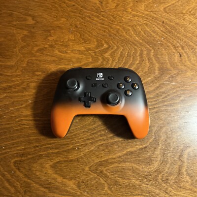 PowerA Enhanced Wireless Controller for Nintendo Switch - Orange Fade