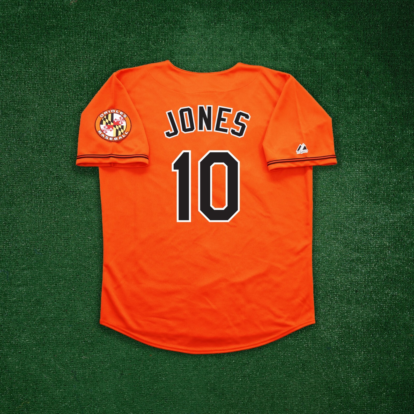 Adam Jones Baltimore Orioles Men's Alternate Orange Jersey w Adam Jones Baltimore Orioles Men's Alternate Orange Jersey w