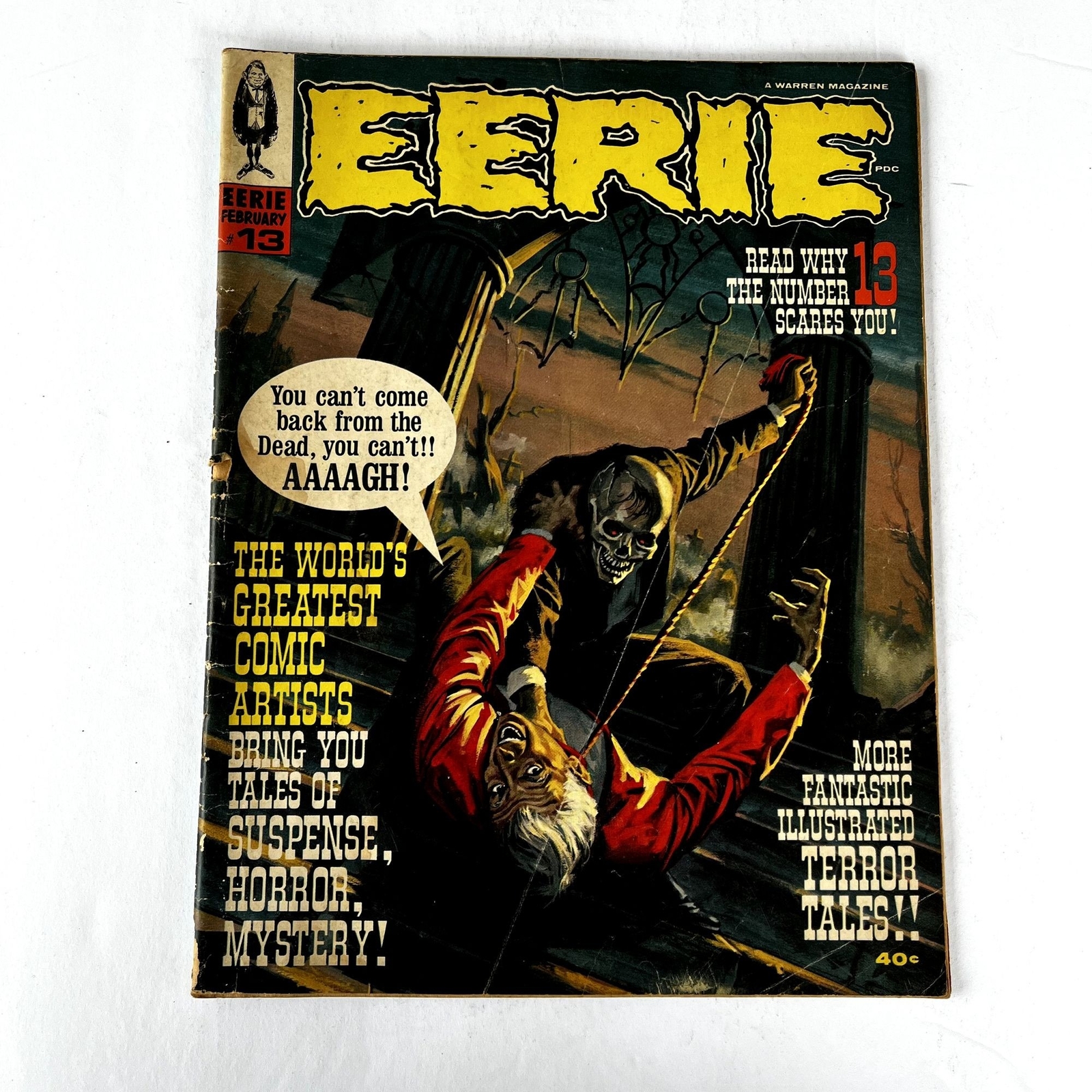 EERIE magazine NO.3 nov dec 1969 France版 Weird Magazine # 1 Vol 3 FINE Feb. 1969 Chic Stone cover