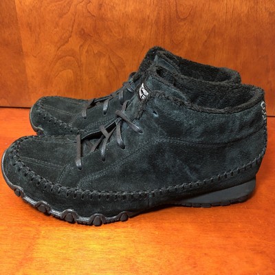 women's skechers totem pole 49013 moccasin booties