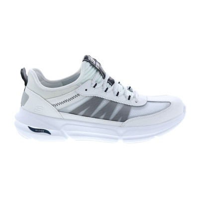 Skechers Arch Fit Talon Higson 210422 Мужские белые кроссовки Lifestyle Обувь