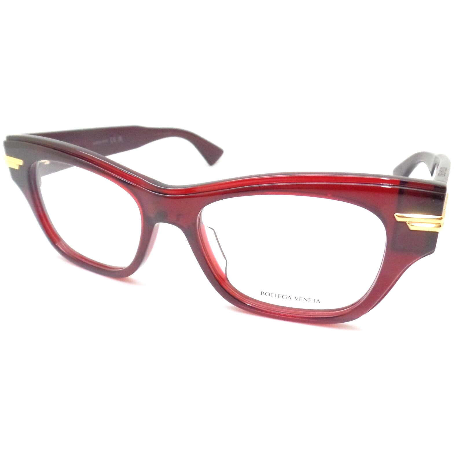メガネ BOTTEGA VENETA Woman Optical frames Burgundy BV1152O 003 Bottega Veneta BV1152o 003 Burgundy 51mm Rx Frames