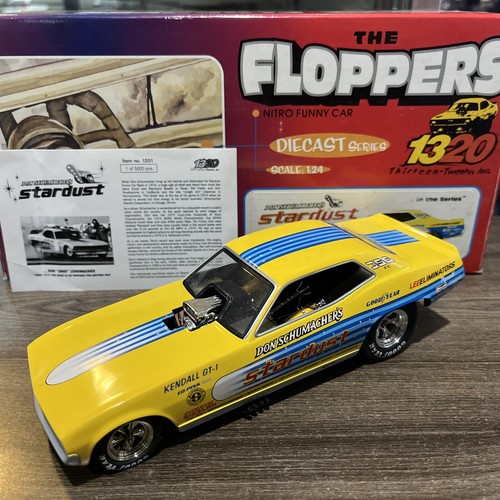 ミニカー The Floppers Nitro Funny Car 1/24 DON SCHUMACHER STARDUST 1/24 1320 DIECAST THE FLOPPERS FUNNY