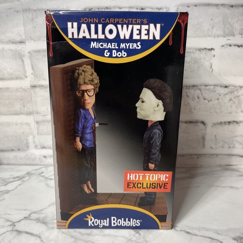 Royal Bobbles 1978 Halloween Michael Myers & Bob Bobblehead Hot Topic