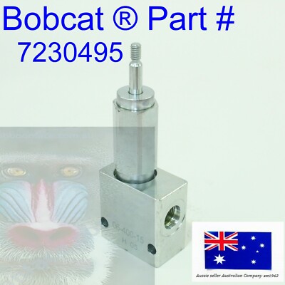 Bobcat LIFT ARM BYPASS Release Valve 7230495 S62 S630 S64 S650 S66 S740 S750 S76