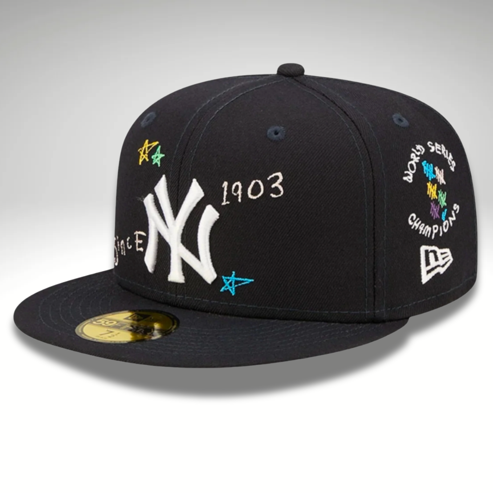 New Era Scribble 59FIFTY Fitted Hat キャップ Los Angeles Dodgers Logo Scribble 59FIFTY Fitted Hat – New