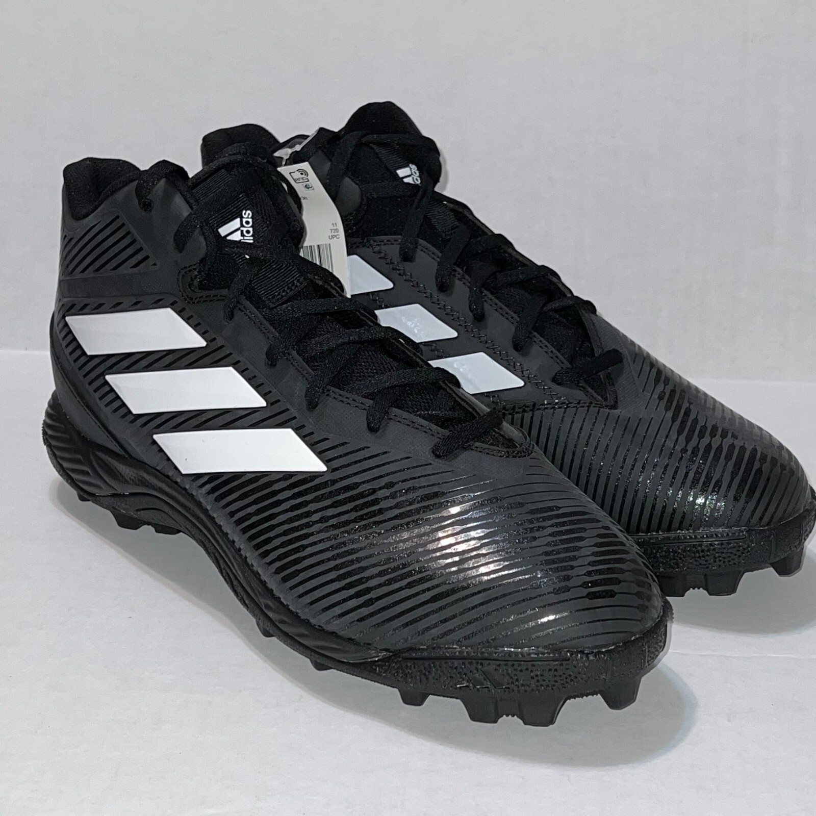 Adidas Freak Mid MD Men's Size 11.5 Black / White Football Adidas Freak Mid MD Men's Size 11.5 Black / White Football