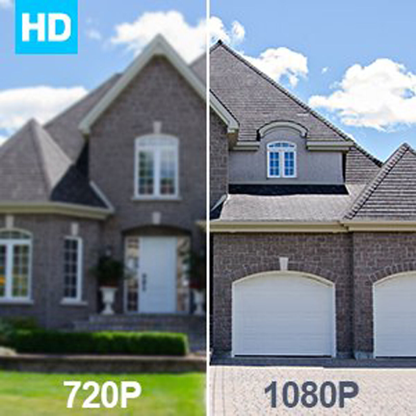 Home Security Camera Outdoor Solar Battery Powered Wireless Wifi Pan Tilt - USA