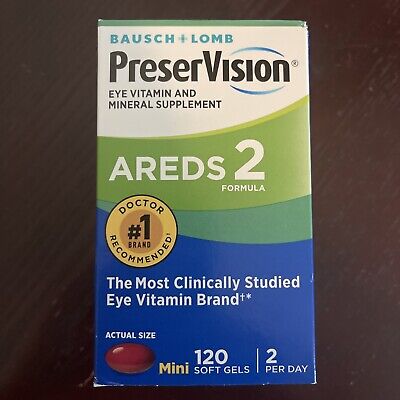 PreserVision Areds 2 Eye Vitamin and Mineral 120 Mini 