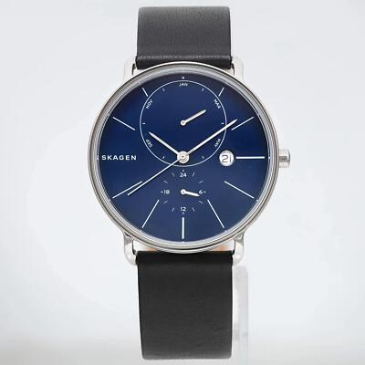Skagen Hagen 40mm Stainless Steel Blue Dial Mens Quartz