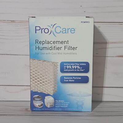 NEW Pro Care PCWF813 Replacement Humidifier Filter for Cool Mist Humidifiers