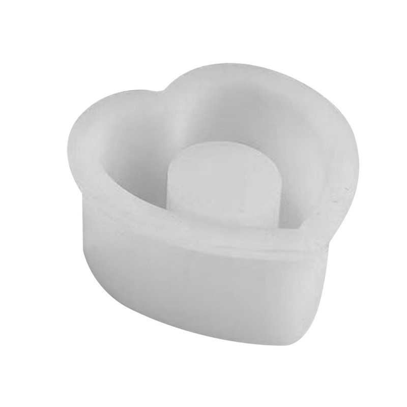 Silicone Candle Holder Mold  Epoxy Mold Circle Pentagram Heart Shape, Home Decor
