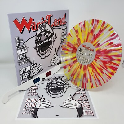Wario Land Virtual Boy Vinyl LP Record VGM Mario Nintendo Not Moonshake