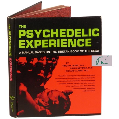 Timothy Leary / Psychedelic Experience Manual Based on the Tibetan Signed 1st ed