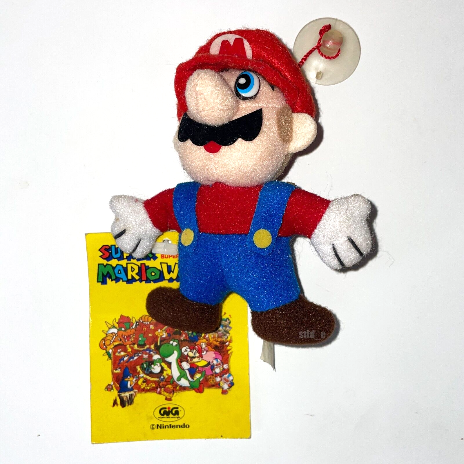 【激レア】80s Super Mario vintage toy VTG NINTENDO SUPER MARIO BROTHERS 1989 DOLL APPLAUSE plush