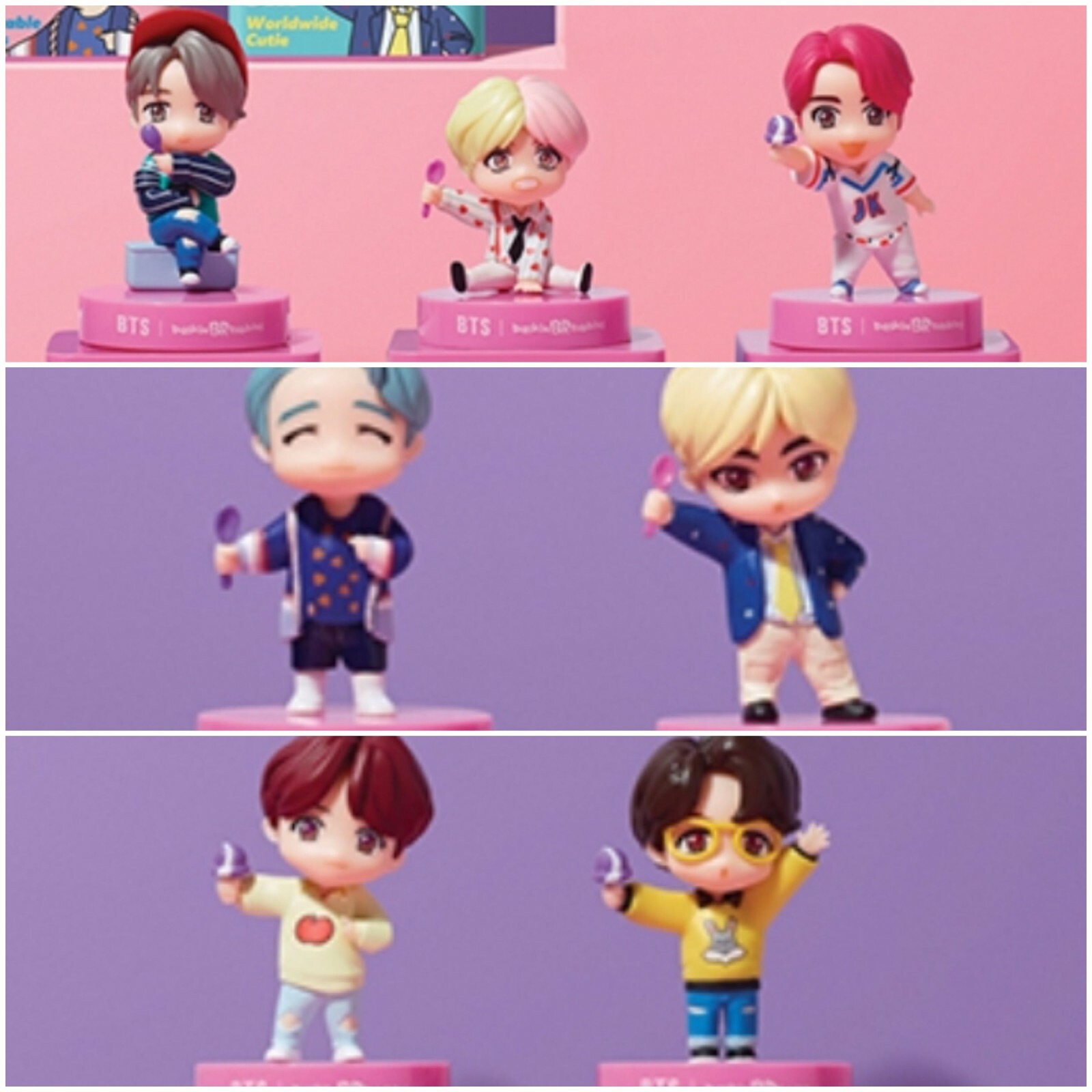 防弾少年団　BTS x Baskin Robbins  Keyring 防弾少年団BTS x Baskin Robbins Keyring
