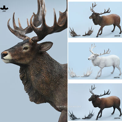 【稀少】Inga and the Reindeer　Bodil Hagbrink JXK 1/6 Elk Reindeer Model Resin Antlers Deer Figure Animal